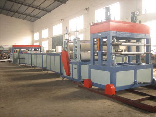 Plastic XPS Foam Board Production Line , XPS Foam Board Extrusion Machine