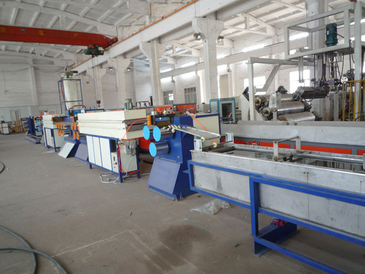 PET Strapping Band Machine Plastic Extrusion Line , PLC Automatic Control