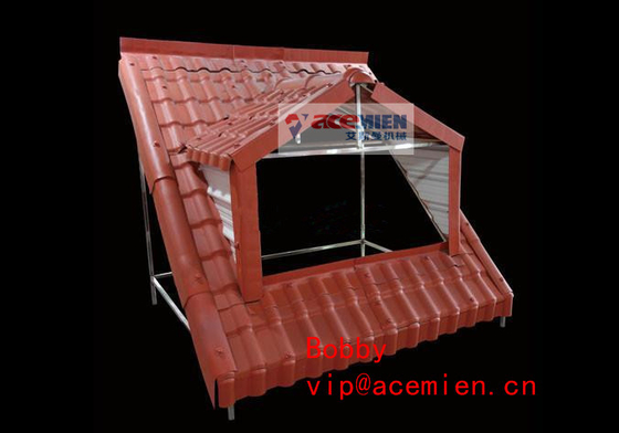 PVC Roofing Sheet Plastic Extrusion Machine With Twin Screw Extruder