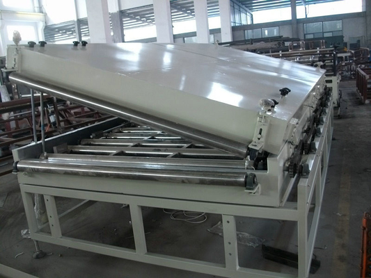 PC Roofing Sheet Making Machine With Two Single Screw Extruders