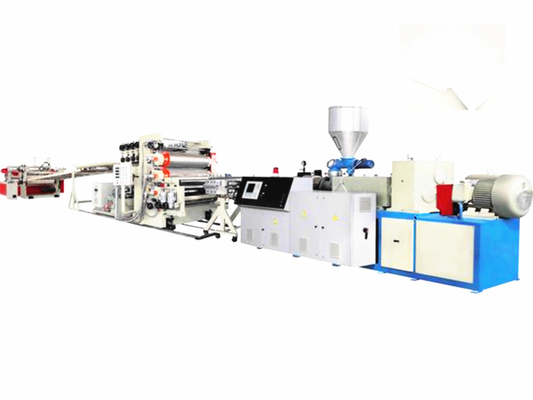 Automatic PVC Foam Sheet Extrusion Line / Productine Line , High Efficient