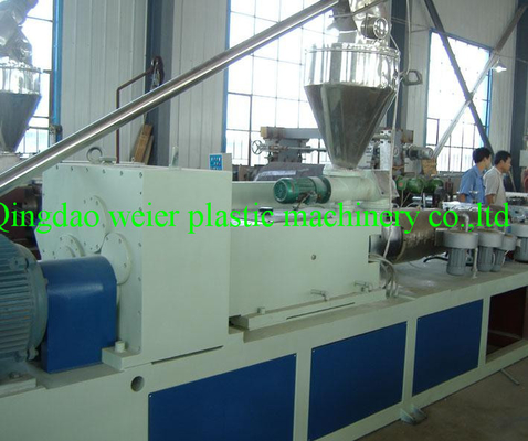 PVC Corrugated Tile Production Line With Conical Twin Screw Extruder