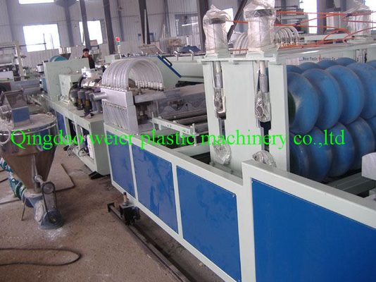 PVC Corrugated Tile Production Line With Conical Twin Screw Extruder
