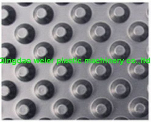 HDPE / PE Plastic Sheet Extrusion Line For Drainage Sheet 90kw SJ-120