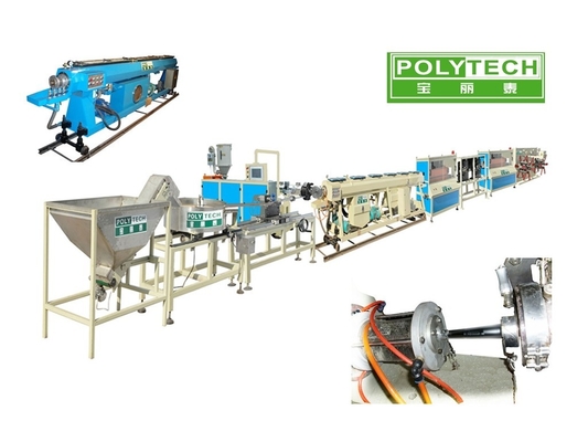 PE Round Drip Irrigation Pipe Making Machine   /   Machine For Agricultural Irrigation
